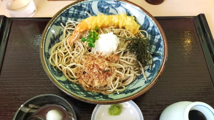 夏の終わりの蕎麦ランチ~浮島そば