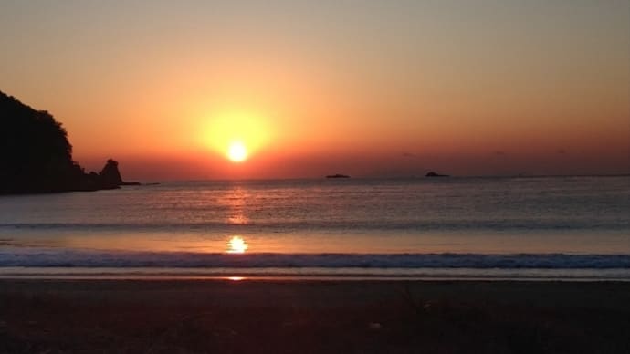 1月13日おはようございます。今日の海です。