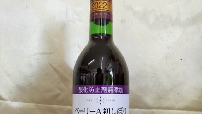 山梨ヌーボー⑤ 酸化防止剤無添加