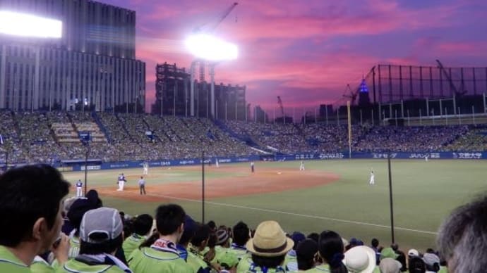 神宮球場での野球観戦❨２年前❩