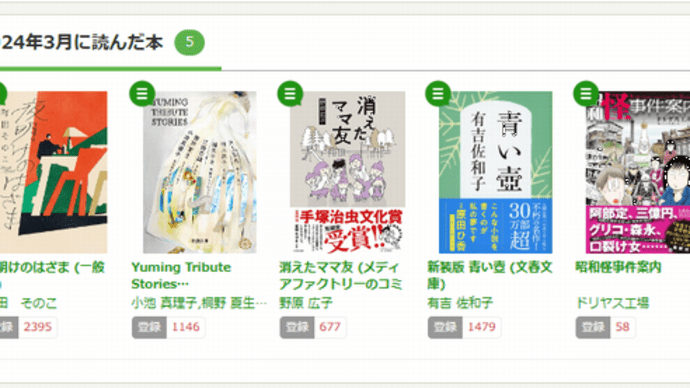 3月の読書メーター