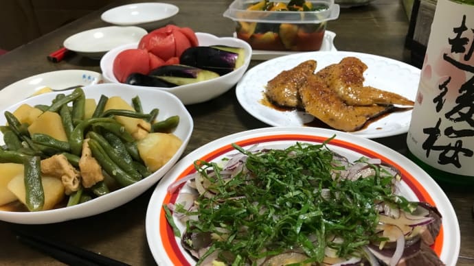 妻と二人の晩ご飯♪