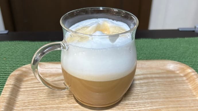 今日いち-2024年11月21日 クリーマでふかふかミルクのカフェオレ