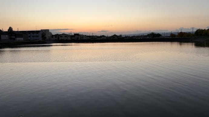 夕方散歩