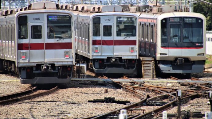 東武東上線川越市駅で1