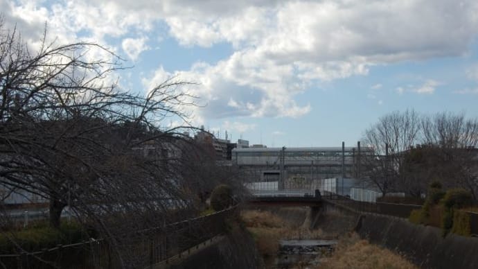 雲多かった昨日