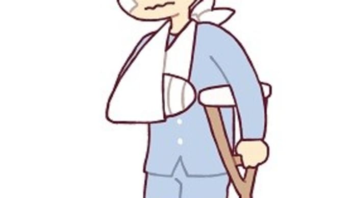 骨にヒビが入っても頭をぬってもたくましい息子