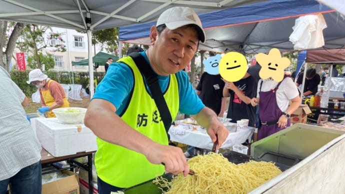 地元の高洲ふれあい祭りで