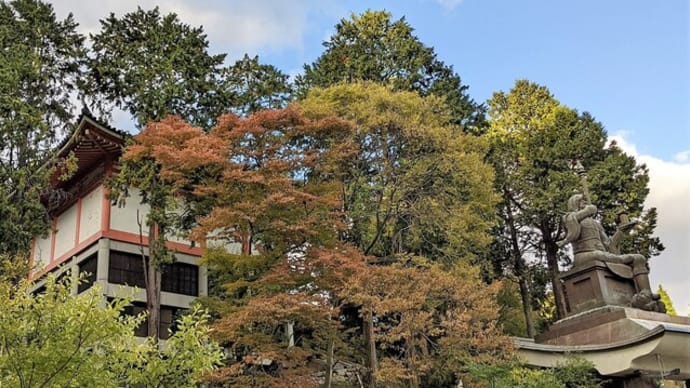 倉敷朝原山安養寺(倉敷市) の紅葉