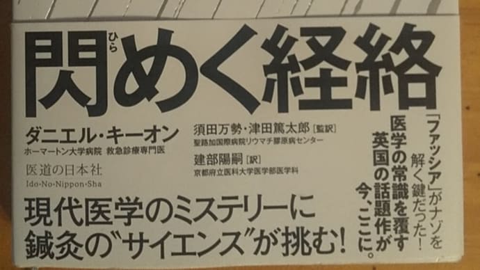 『閃めく経絡』♪