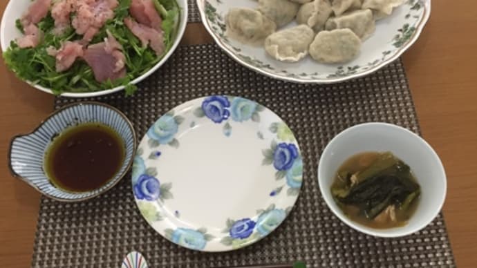 今日の一品 残り物で昼食