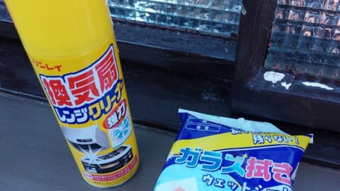 ぼちぼち大掃除・・・。