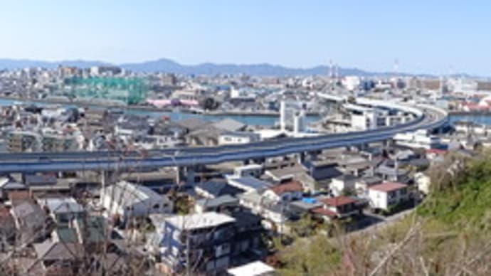 20200405 今が最良時期、街中の低山に寄り道〔番外(花見)(低山)トレック/▲津田山(徳島市津田海岸町)〕予想外の大展望に驚く