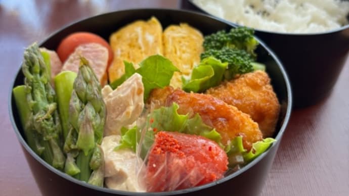 オットのお弁当2日分