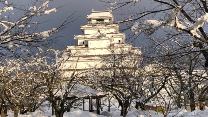 鶴ヶ城散歩*\(^o^)/*か