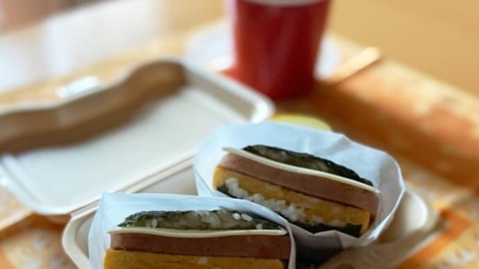 私弁☆ポーク玉子おにぎり弁当♪