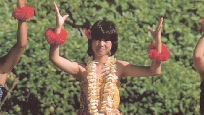 エイミィ～はプルメリアのようだ…松田聖子　Caribbean Wind 1985年レッツゴーヤング最後の歌唱