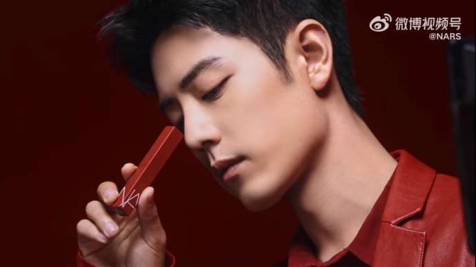 2022/09/08 肖战 NARS CMメイキング