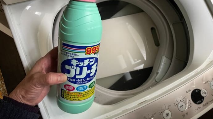 洗濯機のカビ取り(使用目的外)