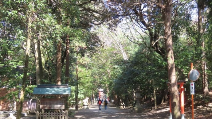 廣瀬大社の砂かけ祭の後