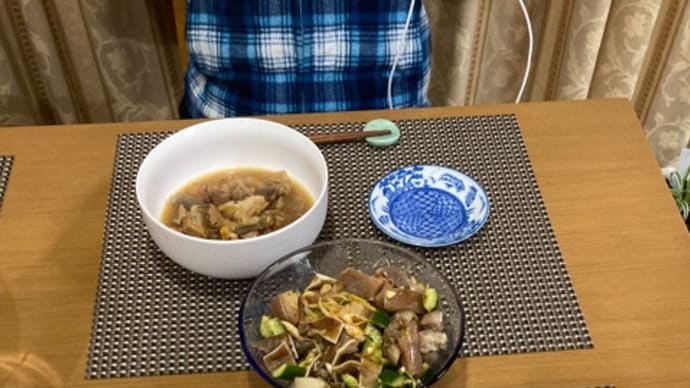 今日の一品　鹿児島本格焼酎で晩酌