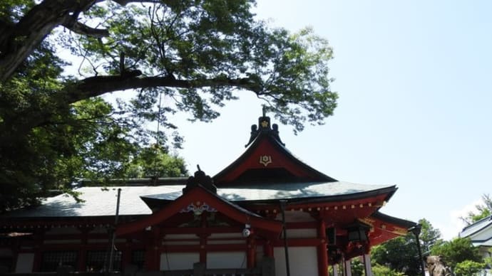 深志神社 拝殿北側 梅鉢懸魚(うめばちげぎょ)