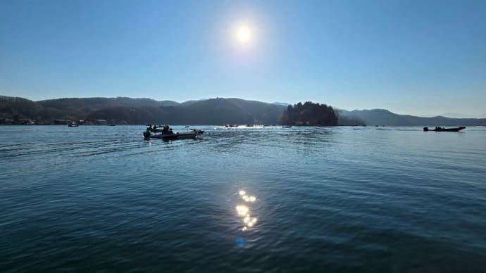 野尻湖のヒメマス釣り③