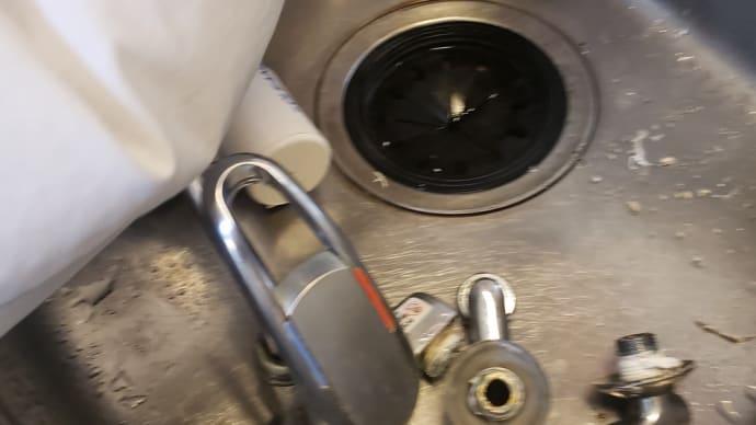 台所の水栓金具の交換