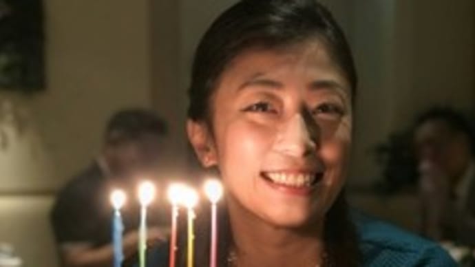 今年初のお誕生日ケーキ