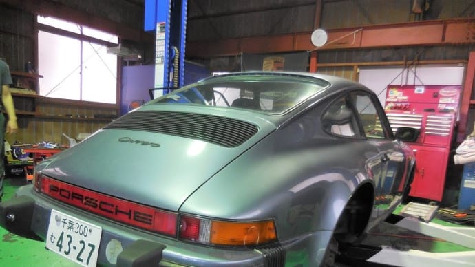 ポルシェ911(930)、車検が完了しました。