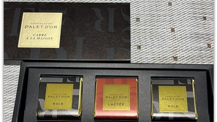 【ギフト】今年のバレンタインには“CHOCOLATIER PALET D'OR(ショコラティエ パレドオール)”さんの高級チョコを頂きました