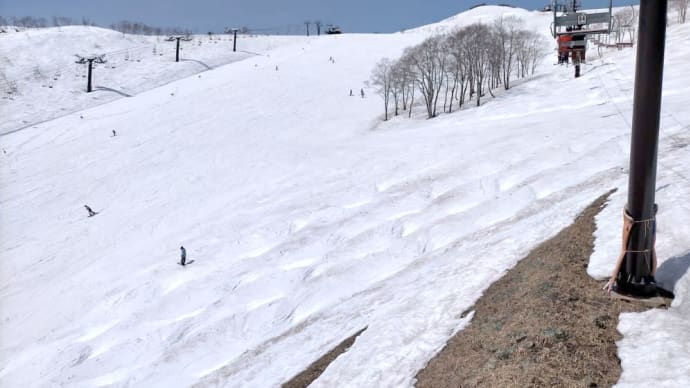 白馬五竜スキー場  2021.4.12