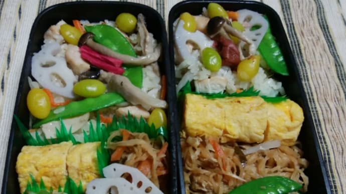 今日の弁当