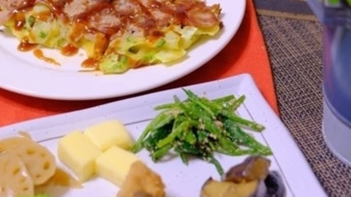 昨日の晩ご飯&今日のツマミ