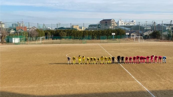2022年1月15日(土)東百舌鳥高校サッカー部 vs汎愛高校 0-1負け