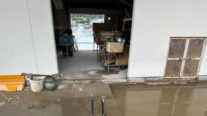 本当にiPhone14PROは防水だった!・・・集中豪雨の冠水に注意!