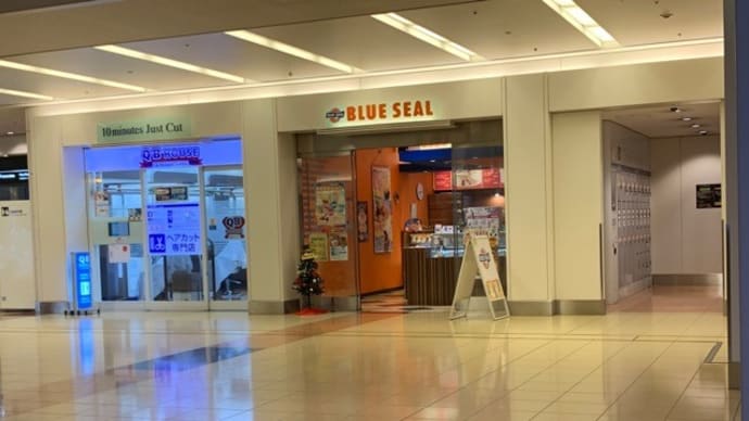 【BLUE SEAL ブルーシール 羽田空港店】 『クリームブリュレ』 羽田空港第2旅客ターミナル