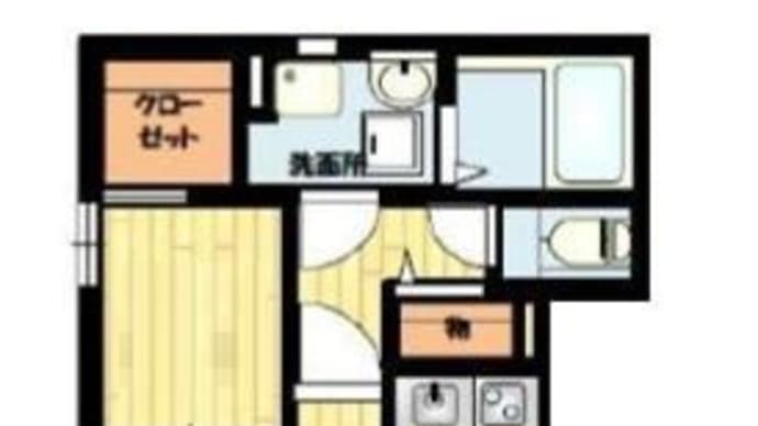 寝室と分けられる1K!?@32.08㎡1SK 京急本線梅屋敷駅近 東京都大田区大森西6丁目の人気賃貸物件 2011年3月築木造2階建て1階部分 ローズガーデンプレイス