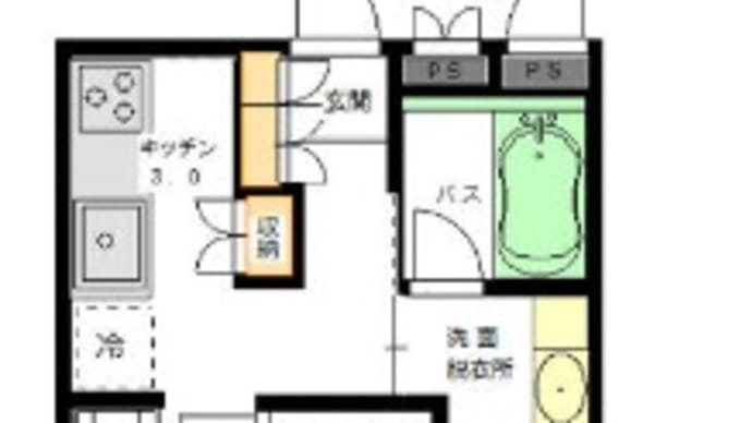 最上階角部屋フルリフォーム済みの広々1K42.75㎡ JR京浜東北線大森駅 東京都大田区大森北2丁目 たっぷり収納とホテルのような洗面台とバスルーム3口ガスグリル付キッチンがポイント!
