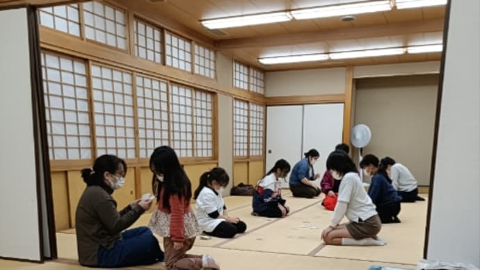 金子地区 郷土かるた練習会のお知らせ