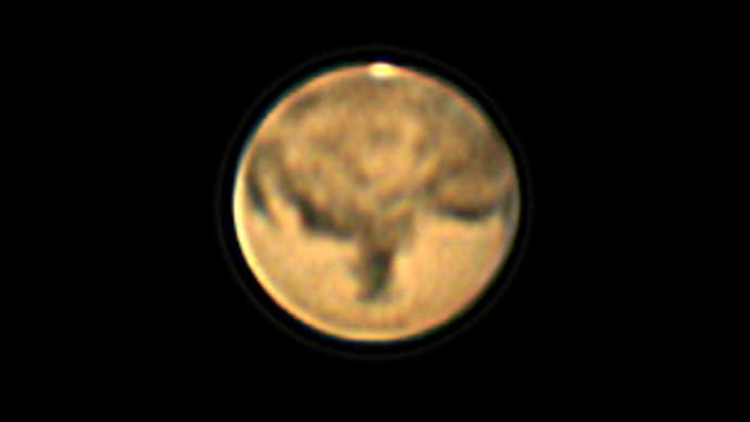 火星の写真をソフト現像処理し直して載せました