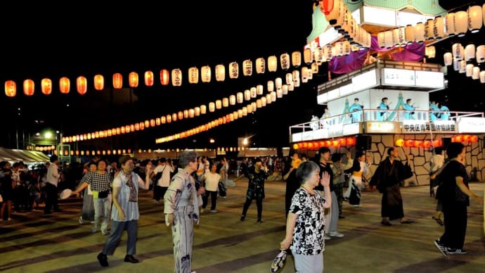 大阪市中央区 盆踊り　2019/08/02