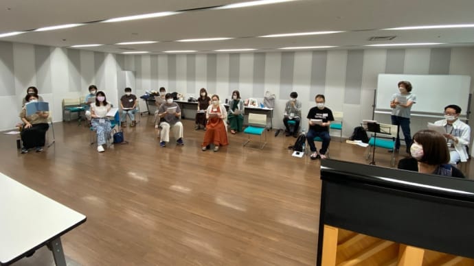 Sat '22/07/23 東京混声合唱団メンバーと一緒に練習