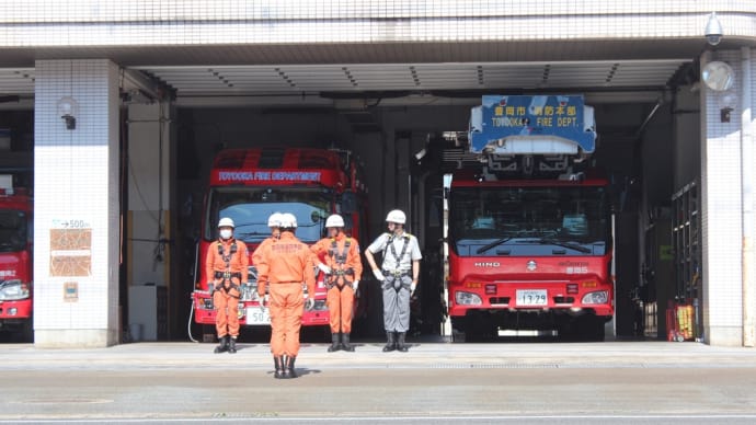 写真フォルダにあったはしご車