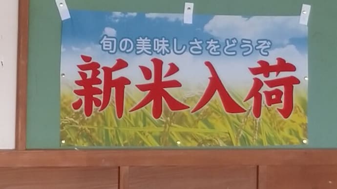 新米の販売が始まりました