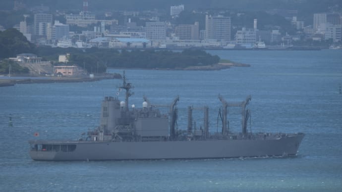 海上自衛隊とわだ型補給艦3番艦、補給艦はまな AOE-424 補給艦 「はまな」(8150トン)造船所に