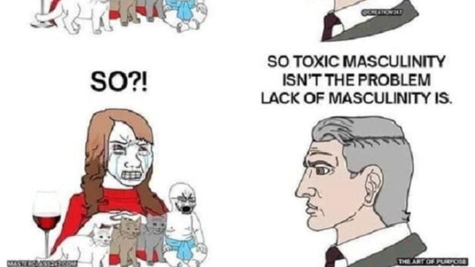 This Female Should Realize That It Is Now Toxic Feminism That's A Problem. 😀👍✊👉😁