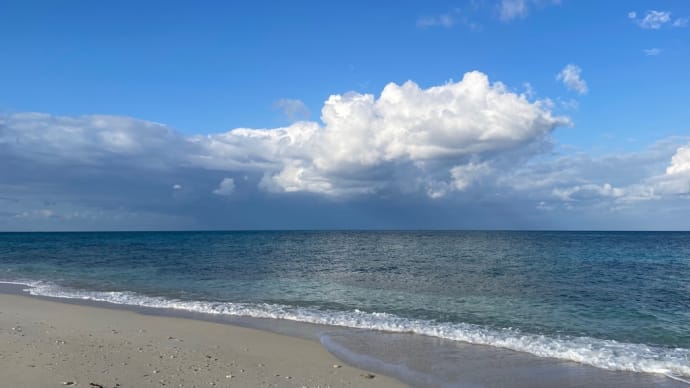 2023年3月旅🛩は宮古島13 〜長間浜ビーチ、、チェックアウトして〜。
