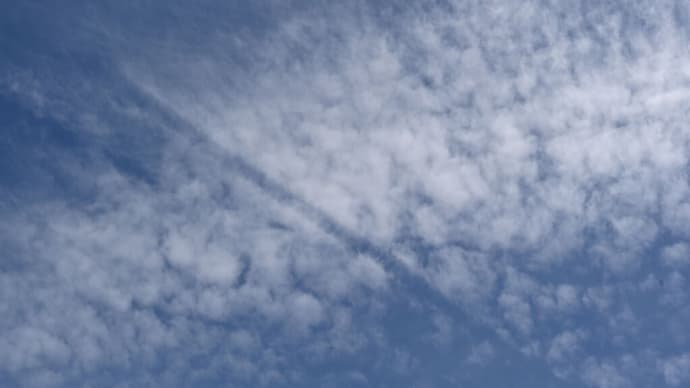 消滅飛行機雲 反対飛行機雲