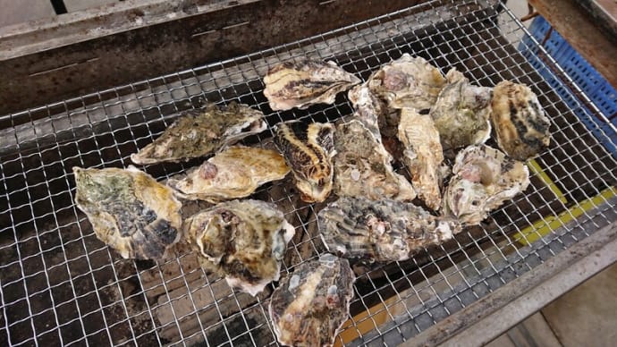 牡蠣の食べ放題～♪